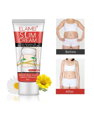 Hot Cream 2 Pack - Extreme Cellulite Slimming & Firming Gel for Body Fat Burning - Waist, Abdomen, and Buttocks Shaping Massage Cream - Buy Online on SooperMarket.com