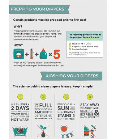 GroVia Reusable Hybrid Cloth Diaper Snap Shell - One Size Cloud | Eco-Friendly Baby Diaper Cover - Buy Online on SooperMarket.com
