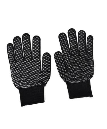 1 Pair Heat Resistant Gloves for Hair Styling Curling Iron Heat Proof Gloves Mitts for Hair Tools