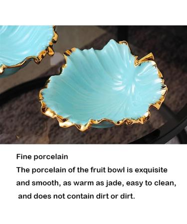 Kitchen Countertop Fruit Rack Fruit Basket Fruit Bowl Fruit Basket Bowl Ceramic Fruit Bowl Creative Fruit Basket Countertop Fruit Bowl Stand Bread Vegetable Snacks Organizer Storage for Kitchen Onecolor - Buy Online on SooperMarket.com