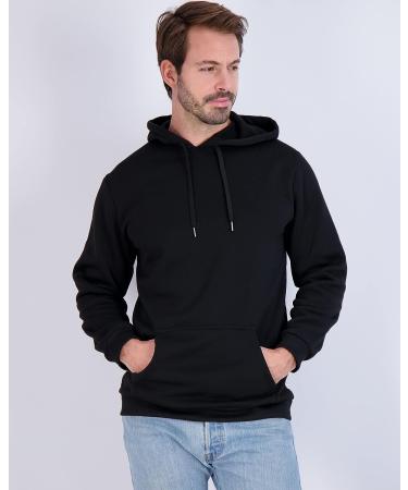3 Pack Men's Plush Fleece Pullover Hoodies - Long Sleeve Hooded Sweatshirts with Kangaroo Pockets - Big & Tall Sizes - X-Large Set of 6 - Buy Online on SooperMarket.com