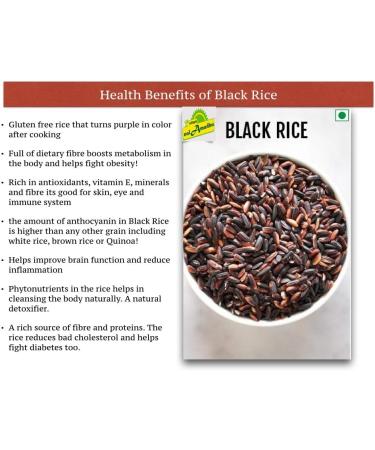 nalAmudhu Black Rice | Kavuni Arisi | Traditional Black Rice | Purple Rice | Forbidden Rice- 454g | 1.0 lbs - Buy Online on SooperMarket.com