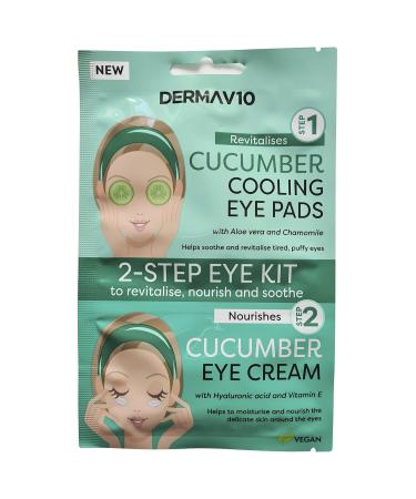 DERMA V10 EYE MASK CUCUMBER