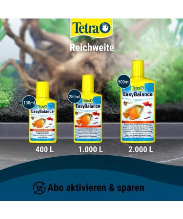Tetra EasyBalance 250ml - Long-Term Aquarium Care for Healthy Water & Fewer Water Changes - Buy Online on SooperMarket.com