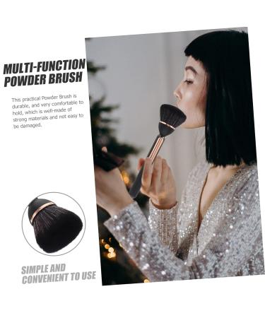 Multi-Function Manicure & Cleaning Brush - Foundation Blending & Nail Remover Tool | Black 14.5x3cm | Perfect for Skincare & Dust Collection - Buy Online on SooperMarket.com