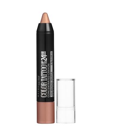 Maybelline New York Eyestudio ColorTattoo Concentrated Crayon 725 Bronze Truffle  0.08 oz. Bronze Truffle 1