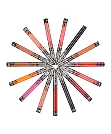 SPDOO Matte Liquid Lipstick Set: 15 Colors Long-Lasting High Pigmented Velvet Lip Gloss Kit - A02 - Buy Online on SooperMarket.com