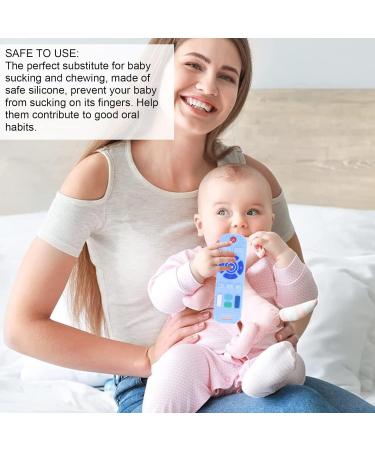 Baby Safe Silicone TV Control Teething Toy - Blue | Textured Baby Teething Toy for Home - Buy Online on SooperMarket.com