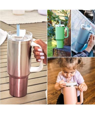 XANGNIER 6 Pack Multicolor Silicone Replacement Straws for Stanley Cups - Reusable Long Straws with Cleaning Brush | Compatible with Stanley Quencher Adventure, Water Jug & Cup Accessories - Buy Online on SooperMarket.com