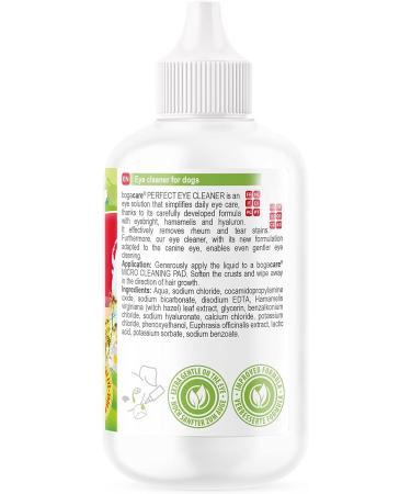 Bogacare Perfect Eye Cleaner for Dogs - Effective Tear Stain Remover | Safe & Non-Burning Formula | 100% Satisfaction Guaranteed - Buy Online on SooperMarket.com