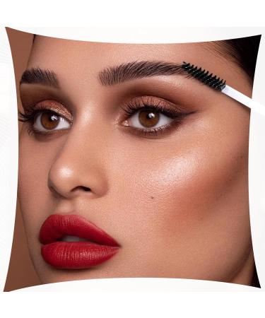 U-Shinein The Brow Glue 14H Extreme Hold Eyebrow Gel Non Sticky Formula Natural Finish Strong-Hold Clear-Drying and Water-Resistant Brow Gel Creates Laminated Brows LImitless Brow Looks Clear and Brown Clear + Brown - Buy Online on SooperMarket.com