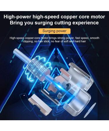Buy AUPancc Professional Cordless Hair Trimmer - 0mm Bald Clippers for Men | Zero Gapped T-Blade Beard Shaver - International Shipping Available - Buy Online on SooperMarket.com