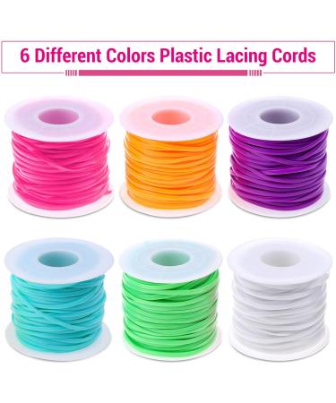 6Pack Plastic Lacing Cord Kit for Bracelets & Keychains in Color A - Buy Online on SooperMarket.com
