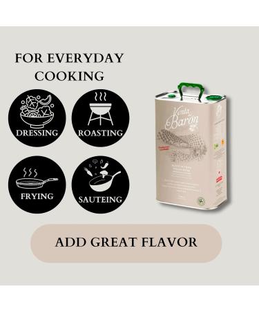 Venta del Bar n 2.5L Award-Winning Premium Extra Virgin Olive Oil - High Polyphenol Content - Cold Extracted - International Shipping Available - Buy Online on SooperMarket.com