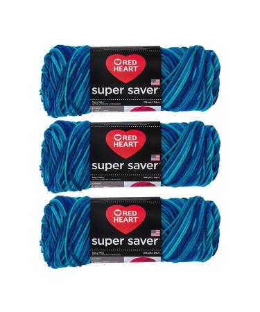 Red Heart E300-3944 Red Heart Super Saver Yarn - Macaw E300-3944-Macaw