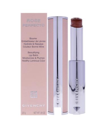 Givenchy Rose Perfecto Plumping Lip Balm - N302 Warm Maple for Women - 0.09 oz Lip Balm