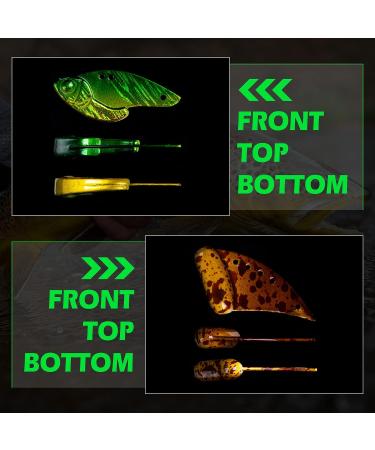 Goture Fishing Spoons Hard Lures Casting Spoon/Ice Fishing Jigs - Trout Bass Pike Walleye Crappie Bluegill - 12pcs in Tackle Box - Buy Online on SooperMarket.com