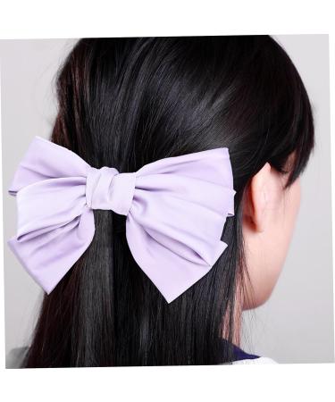 Angoily Bow Hairpin Back of Head D568 Purple Fabric (cotton) Grace - Buy Online on SooperMarket.com