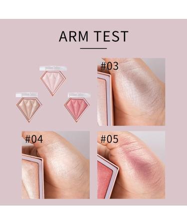3D Diamond Blush Trio Set - Long Lasting, Buildable & Blendable Cheek Makeup Palette - 24.00g - Buy Online on SooperMarket.com