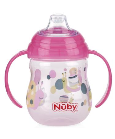 Nuby 3 Piece Grip N' Sip Cup  Pink/Red/Aqua - Buy Online on SooperMarket.com