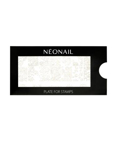 NEONAIL Stamping Platte 08