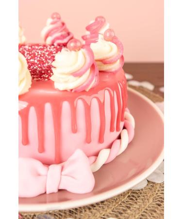 Pink Drip Cake Glaze - White Chocolate per 125g Tube | Perfect for Cakes Cupcakes & Tarts | Gluten-Free | International Shipping - Buy Online on SooperMarket.com