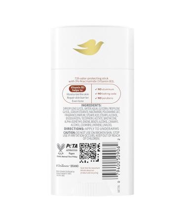 Dove VitaminCare+ Aluminum Free Deodorant Stick for 72H Odor Protection Coconut & Shea Breathable Deodorant for Women 2.6 oz Coconut + Shea 2.6 Ounce (Pack of 1) - Buy Online on SooperMarket.com
