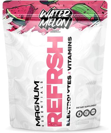 Magnum Essentials REFRSH Electrolytes x Vitamins 15 Serving Bag - Water Melon Watermelon - Buy Online on SooperMarket.com