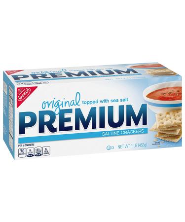 Premium Original Saltine Crackers - 16 oz | Top Quality Snack Option - Buy Online on SooperMarket.com