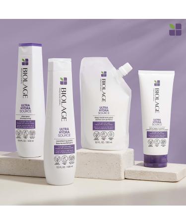 Biolage Ultra Hydra Source Leave-in Cream - Cupuacu Butter, Conditions & Softens | For Very Dry Hair | Vegan, Silicone & Paraben Free | 6.7 Fl. Oz - Buy Online on SooperMarket.com