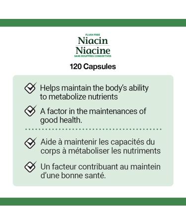 Nature's Bounty Niacin 120 Count - Buy Online on SooperMarket.com