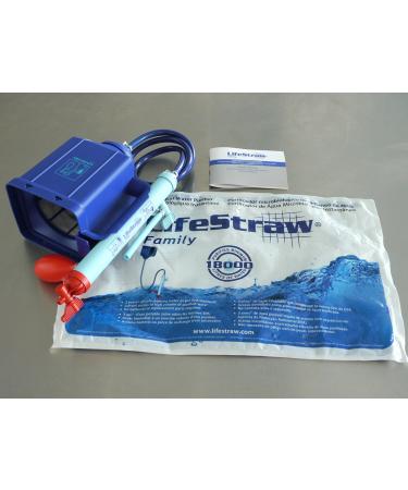 LifeStraw Family 1.0 Portable Gravity Water Purifier for Emergency Preparedness and Camping - Buy Online on SooperMarket.com