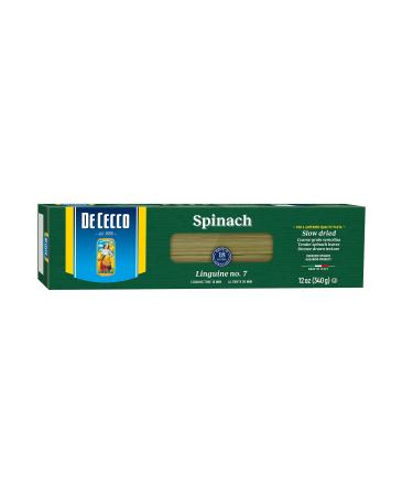 De Cecco Pasta Organic Penne Regate Spinach Linguine - 1 Pack