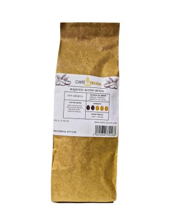 Caffe Delizia Majestic Beans | Light - Medium Roast Blend | 500g Bag