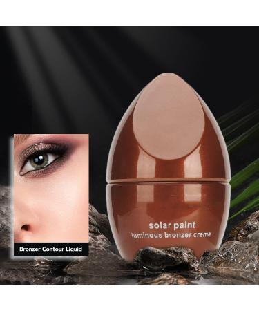 Liquid Bronzer Contour Stick Soft Cream Contour Makeup Contour Wand Long Lasting Cream Bronzer Lightweight Blendable Bronzer Stick for Smooth Matte Finish Contouring Makeup - Buy Online on SooperMarket.com