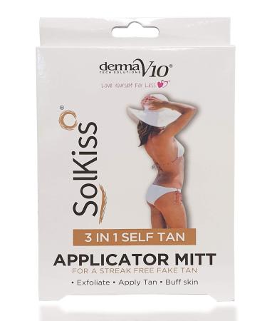 Derma V10 Solkiss 3-in-1 Self Tan Applicator Mitt