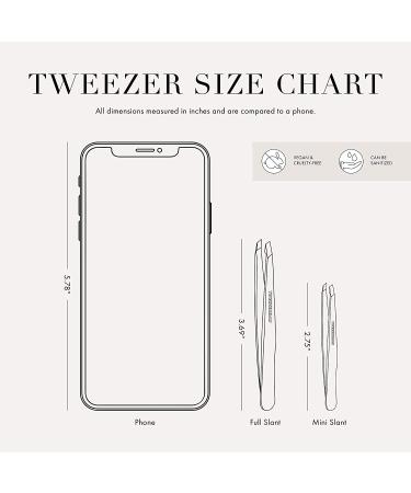 Tweezerman Special Edition 40th Anniversary Slant Tweezer - Limited Edition Precision Tool - Buy Online on SooperMarket.com