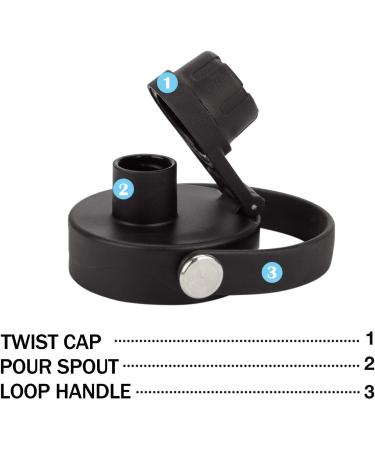 WishDirect Wide Mouth Lid for Hydro Flask & More - 1 Pack Soft Rubber Handle - Buy Online on SooperMarket.com