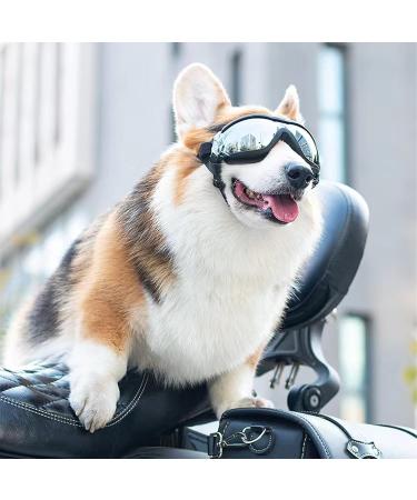 Tsathoggua Dog Goggles Dog Sunglasses with Elastic Strap UV Pet Goggles Protect Dog's Eyes for UV Wind Dust and Fog Medium/Large Breed - Buy Online on SooperMarket.com