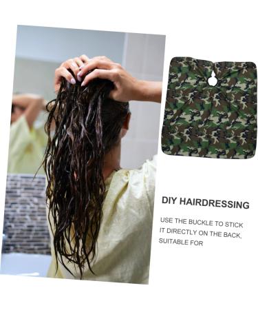 Angoily Waterproof Hair Apron | Salon Styling Cape for Hair Dye & Cuts | Adult Printing Cloak | Best eCommerce Supplies - Buy Online on SooperMarket.com