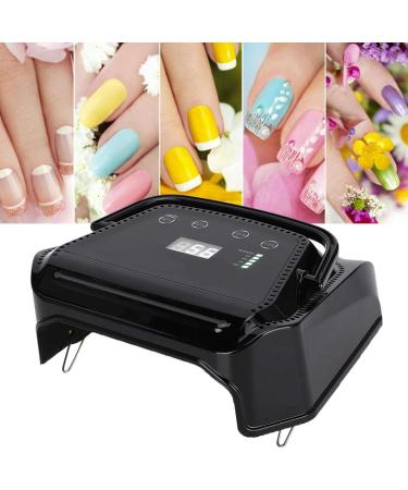 UV LED Nail Lamp 72W Professional Gel Nail Polish Dryer Nail Gel Curing Light Rechargeable Nail Gel Drying Light with LED Digital Display for Nail Salon Home Use(UK) - Buy Online on SooperMarket.com