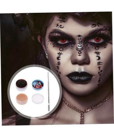 Buy Housoutil Halloween Scar Cream Makeup Set - Special Effects Spatula & Water Dipper for Realistic Modeling | International Shipping Available - Buy Online on SooperMarket.com