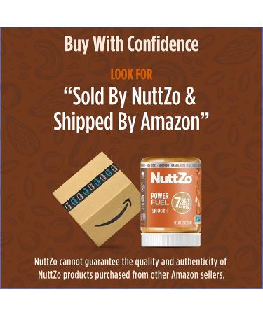 Nuttzo Paleo Power Fuel 7 Nut & Seed Butter - Smooth 12 oz | Healthy Superfood Spread - Buy Online on SooperMarket.com