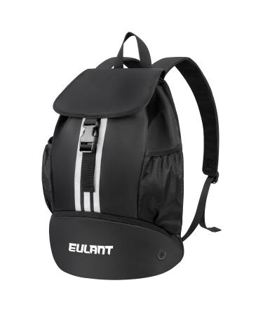 Eulant improves football backpack with shoe compartment multifunction backpack with floor compartment waterproof sports bags for basketball swimming camping training beach yoga dry wet separation