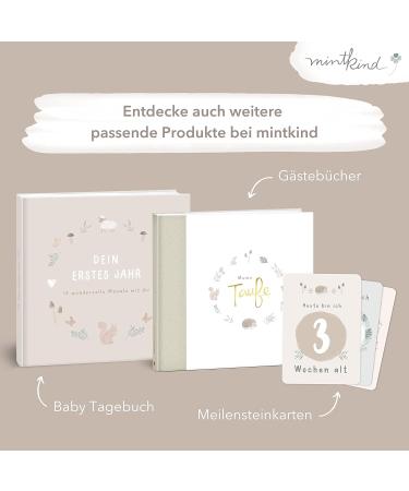 mintkind 'My Childhood' Memory Album - Forest Design | Perfect Photo Album for Kids' First 10 Years | Ideal Birth Gift & Baby Book - Buy Online on SooperMarket.com