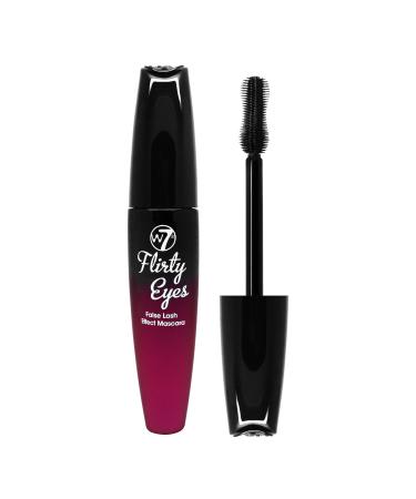 W7 Flirty Eyes Mascara - Long-Lasting Hourglass Black Mascara For Volume And Length