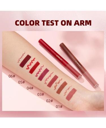 HERBENJOY Nude Lip Liner Set - Vegan & Cruelty-Free - Long-Lasting Matte Makeup for Precise Lip Definition (04#) - Buy Online on SooperMarket.com