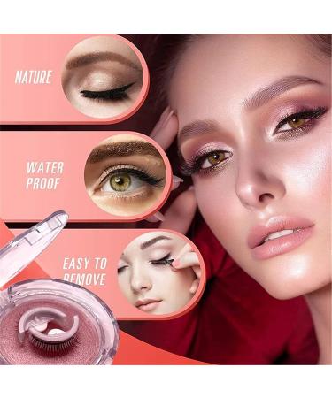 Glazy Boo Self Adhesive False Eyelashes - Reusable, Natural Look (4pcs) - Buy Online on SooperMarket.com