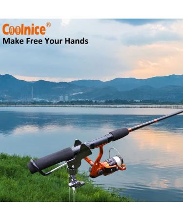 Coolnice Rod Holders for Bank Fishing - 2 Pack: Secure Your Rods Easily - Buy Online on SooperMarket.com