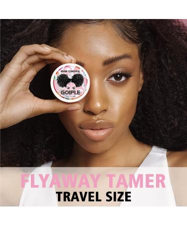 Goiple Strong Hold Edge Control Wax for Women - Non-greasy Smoother with Strawberry Scent (4oz) incl. Edge Brushes & Scarf - Buy Online on SooperMarket.com
